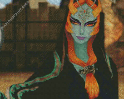 Midna The Legend Of Zelda Character Diamond Paintings