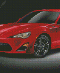 Red Scion FR S Diamond Paintings