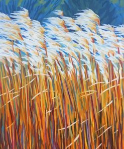 Wheat Tall Grass Diamond Paintings