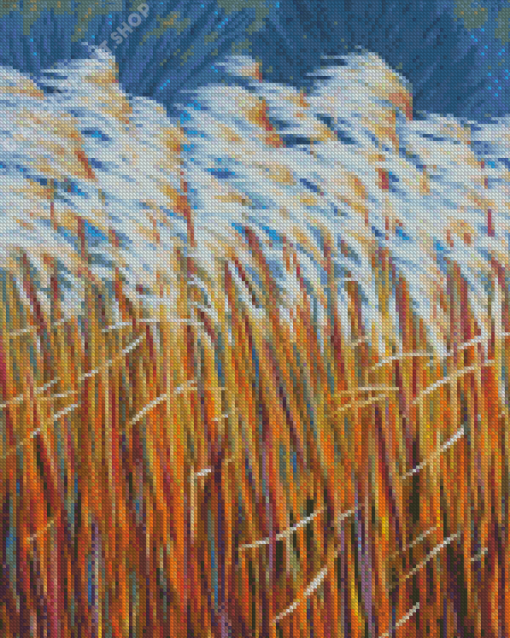 Wheat Tall Grass Diamond Paintings