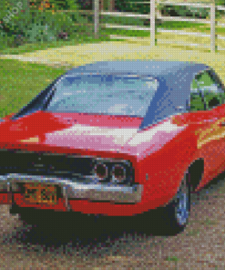 1968 Dodge Charger Diamond Paintings