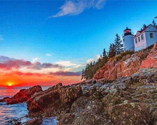 Acadia National Park Diamond Painting