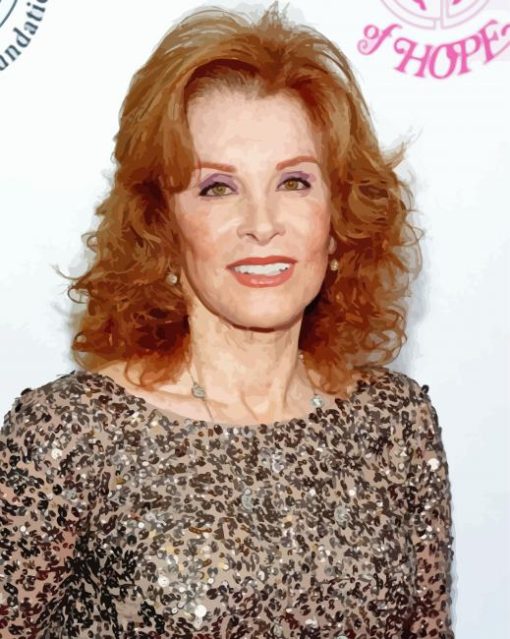 Actress Stefanie Powers Diamond Paintings