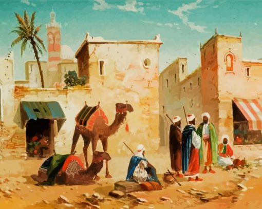 Arabian Scene Diamond Paintings