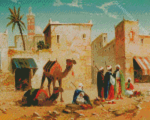 Arabian Scene Diamond Paintings