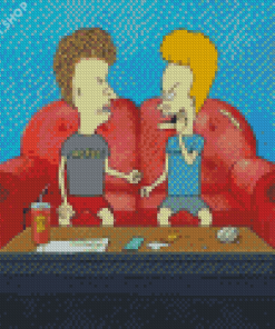 Beavis And Butthead Diamond Painting