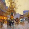 Boulevard Des Capucines By Edouard Cortes Diamond Paintings