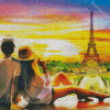 Couple Paris Diamond Paintings