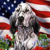 English Setter Dog Diamond Painting