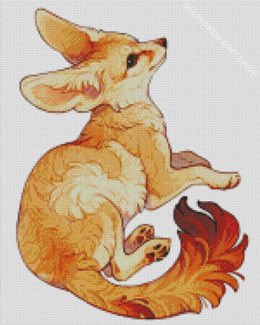 Fennec Fox Animal Art Diamond Paintings