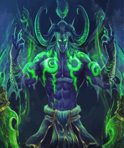 Illidan Stormrage Art Diamond Paintings