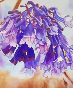 Jacaranda Flowering Plant Diamond Painting