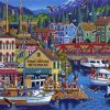 Ketchikan Building Art Diamond Paintings