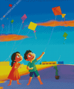 Kites Flying Art Diamond Paintings