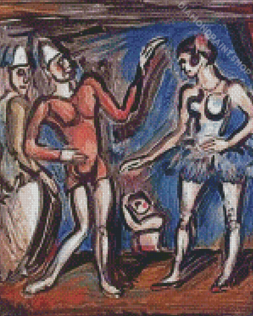 La Parade By Georges Rouault Diamond Paintings