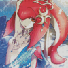 Legend Of Zelda Mipha Diamond Painting