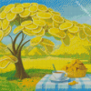 Lemon Tree Garden Diamond Painting