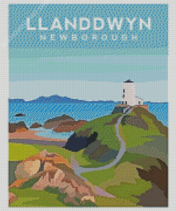 Llanddwyn Island Poster Diamond Paintings