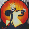 Naruto Uzumaki Nine Tails Sage Mode Diamond Paintings