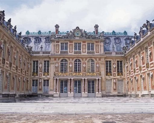 Palace Of Versailles Building Diamond Paintings