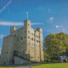 Rochester Castle England Buildings Diamond Paintings