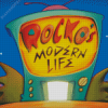 Rockos Modern Life Poster Diamond Painting