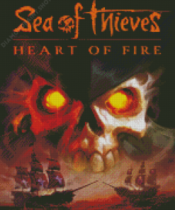 Sea Of Thieves Heart Of Fire Diamond Paintings