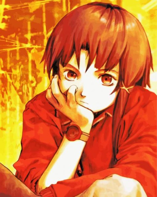 Serial Experiments Lain Science Fiction Anime Diamond Paintings