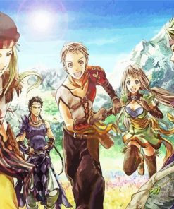 Suikoden Game Characters Diamond Paintings