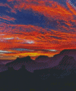 Sunset Canyon Diamond Paintings