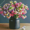 Sweet Pea Flower Illustration Diamond Paintings