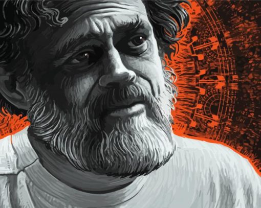 Terence McKenna Art Diamond Paintings