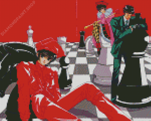 Tokyo Babylon Anime Characters Diamond Painting