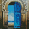 Traditional Door To The Sea Diamond Painting