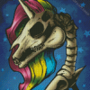 Unicorn Skull Diamond Paintings