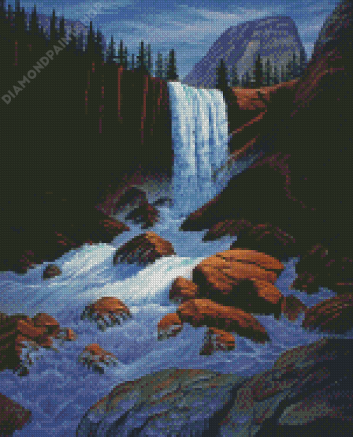 Vernal Falls Diamond Paintings