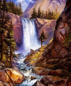 Vernal Falls Art Diamond Paintings