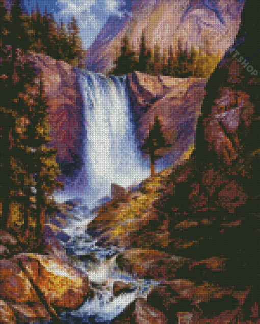 Vernal Falls Art Diamond Paintings