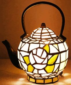 Victorian Teapot Lamp Deco Diamond Painting