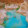 Wadi Ash Shab Oman Diamond Paintings