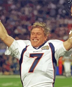 Young John Elway Diamond Paintings