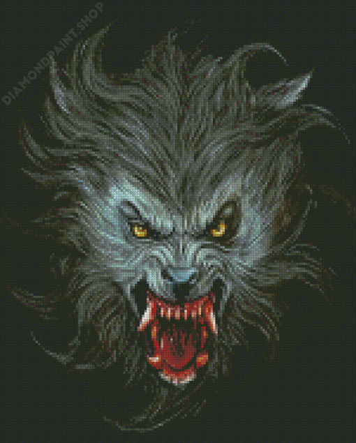 Aesthetic American Werewolf Diamond Paintings