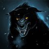 Aesthetic Black Wolf Diamond Paintings