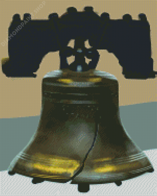 Aesthetic Liberty Bell Art Diamond Painting