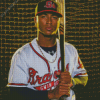 Aesthetic Ozzie Albies Diamond Painting