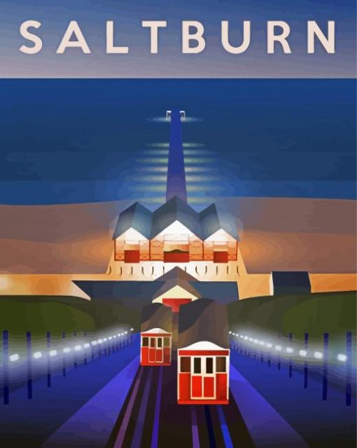 Aesthetic Saltburn Poster Diamond Painting