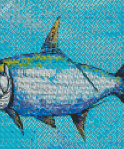 Aesthetic Tarpon Diamond Painting