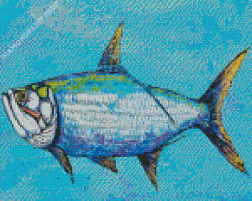 Aesthetic Tarpon Diamond Painting