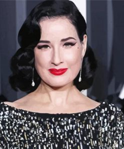 Aesthetic Dita Von Teese Diamond Paintings