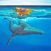 Aesthetic Humpback Whale Diamond Painting